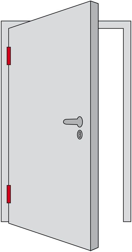 ABUS Tür-Schutzbeschlag HLZS814 F1 aluminium mit Zylinderschutz rund 37404 F1 Aluminium Wechselgarni