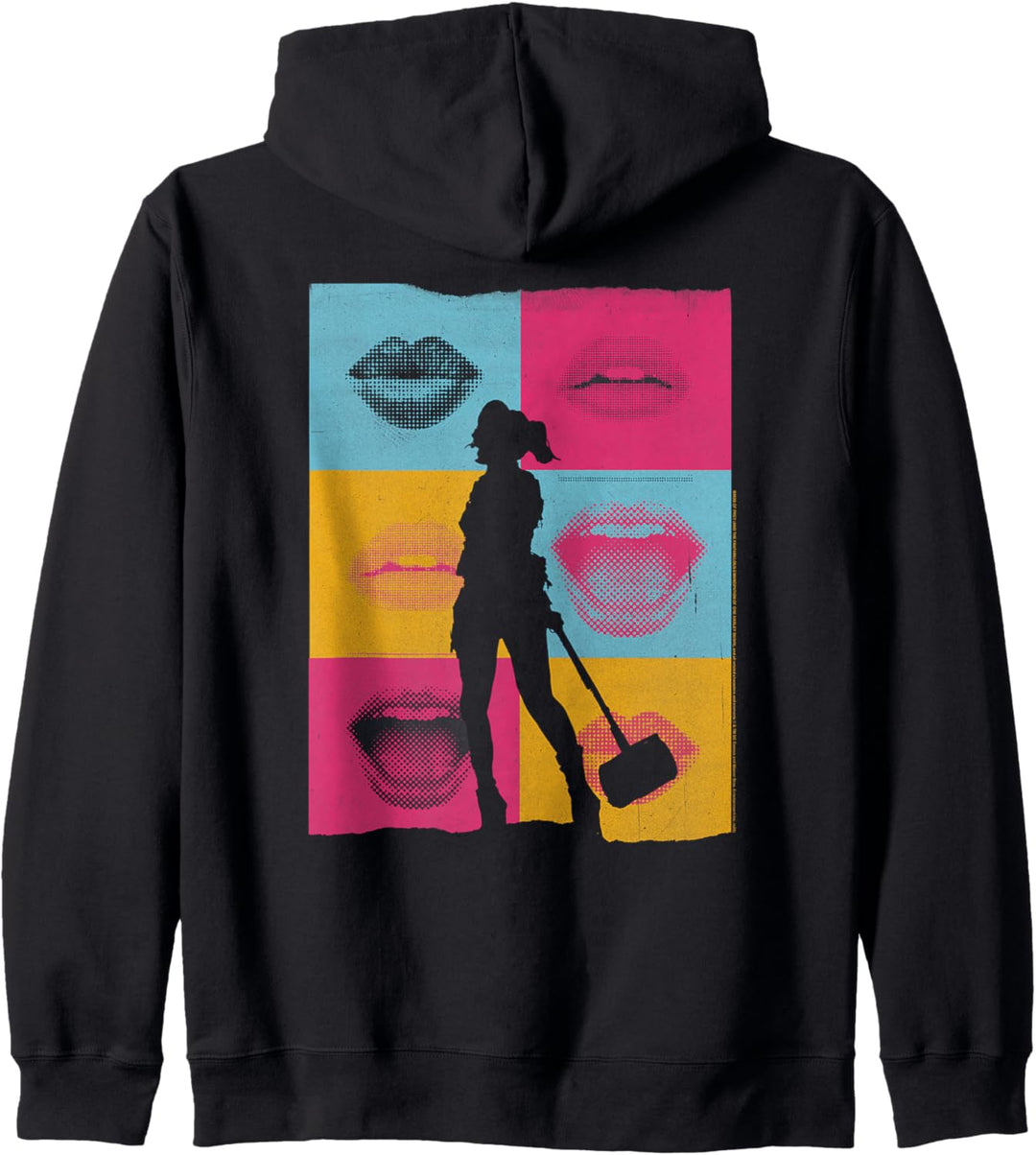 Birds of Prey Harley Quinn Lips Kapuzenjacke