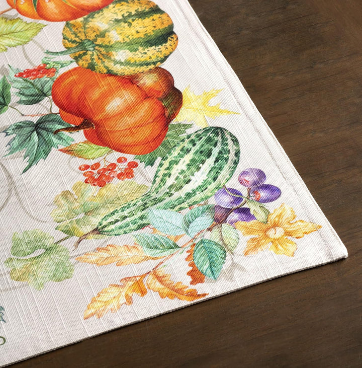 Maison d' Hermine Tischsets, 100% Baumwolle Set mit 4, dekoratives Oster-Tischset, waschbar, Abendes