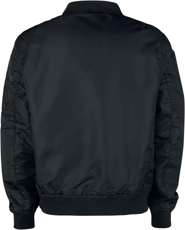 Vintage Industries Herren Übergangsjacke schwarz M M Schwarz, M Schwarz