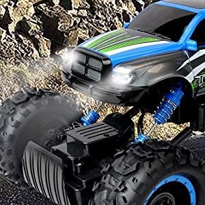 FunTomia RC Ferngesteuertes Auto für Kinder - 4WD Monstertruck - XL RC Auto für Kinder ab 8 Jahren -