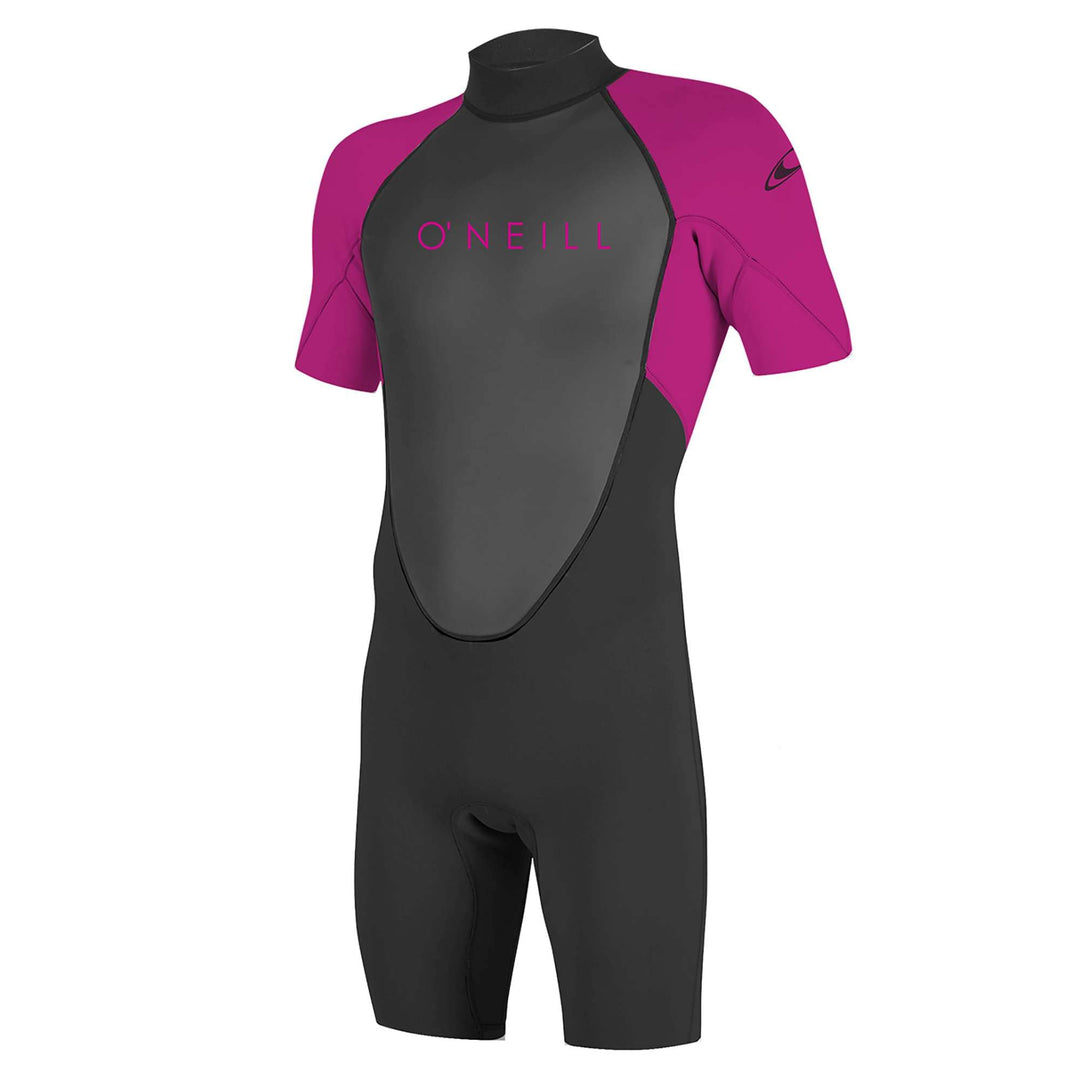 O'Neill Jugend Reactor-2 2mm Back Zip Spring Neoprenanzug Age 14 schwarz (Berry), Age 14 schwarz (Be