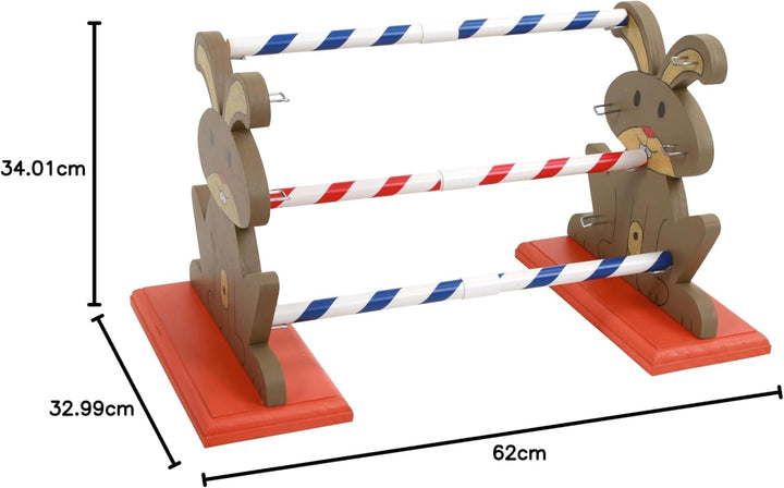 Kerbl 82855 Agility Nagerhürde, 62 x 33 x 34 cm, 1 Stück (1er Pack)
