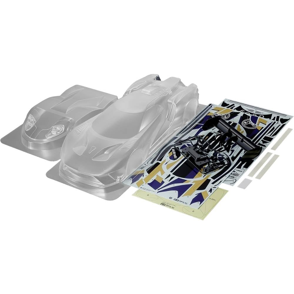 Tamiya 51664 Karosserie-Satz Ford GT Mk.II 2020. -Zubehör für ferngesteuertes Auto, Ersatzkarosserie
