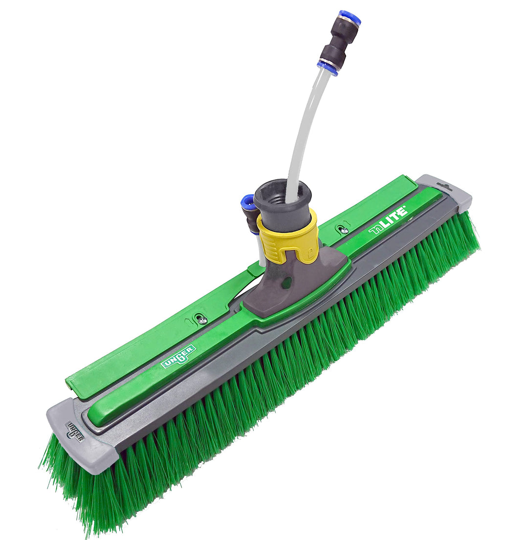 Unger NFK41 nLite Power Bürste Komplett, Gesplissen, Grün, 41cm Grösse