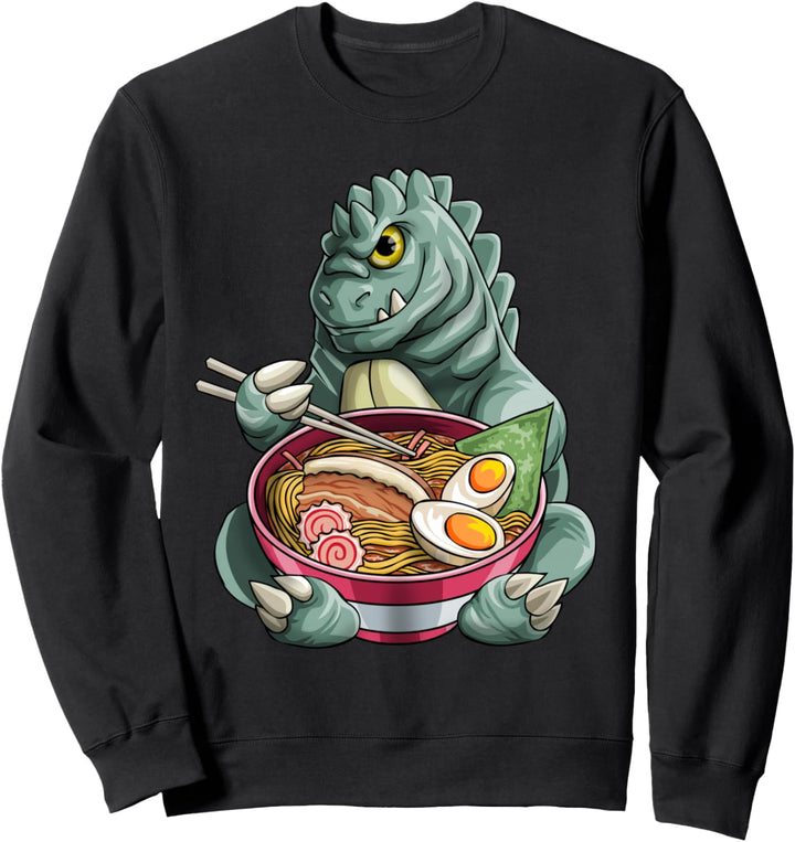 Kawaii Kaijus süsser Anime Kaiju Japanischer Ramen Sweatshirt