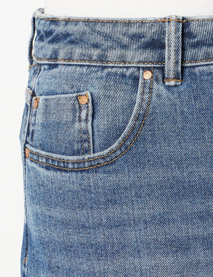 Jacqueline de Yong Female Weit geschnitten JDYDICHTE HW Wide DB Loose Fit Jeans XL / 30L Dark Blue D