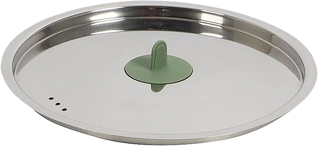 Bo-Camp Urban Outdoor 2100800 Koch Set 4teilig Camping Küche Topf Pfanne Geschirr Stapelbar Edelstah