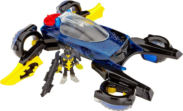 Mattel Fisher-Price DRM48 - Verwandelbares Batmobil Fahrzeug Deutsch