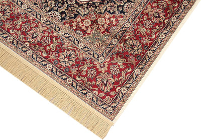 ABC Tappeti Teppich Farshian Medallion Elfenbein/rot 100 x 140 cm