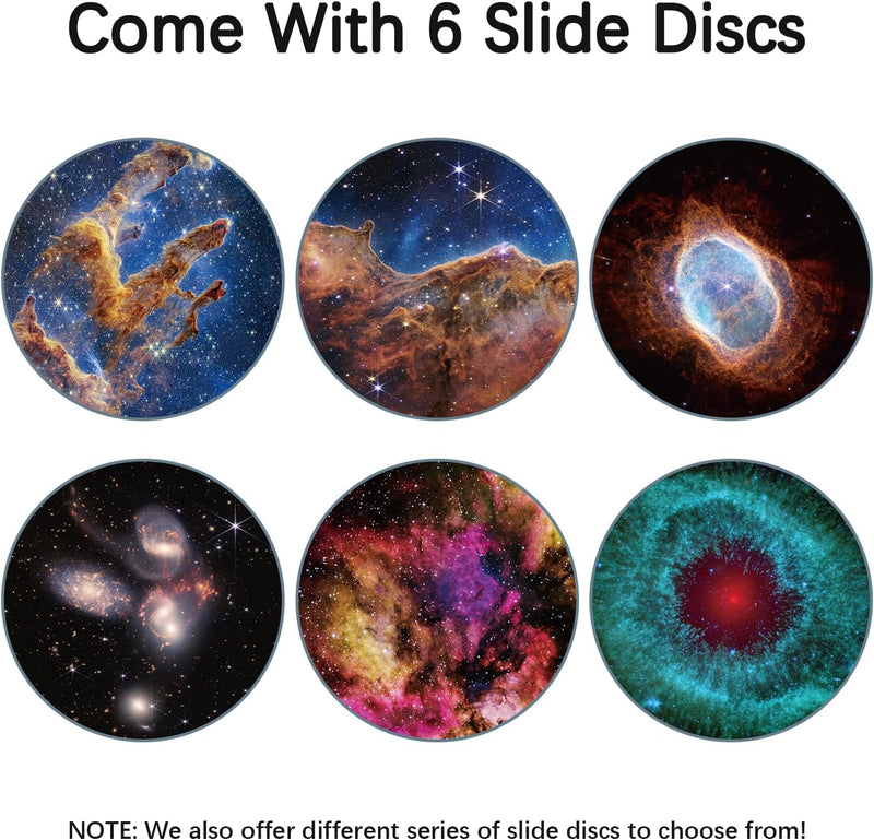 Realistische Scheiben Fixstern und Nebel - Discs für POCOCO Galaxy Lite Star Projector Home Planetar