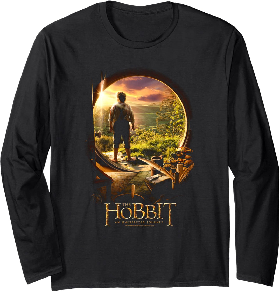 Hobbit Bilbo in Door Langarmshirt