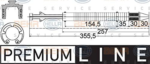 BEHR HELLA SERVICE 8FT 351 197-251 *** PREMIUM LINE *** Trockner, Klimaanlage