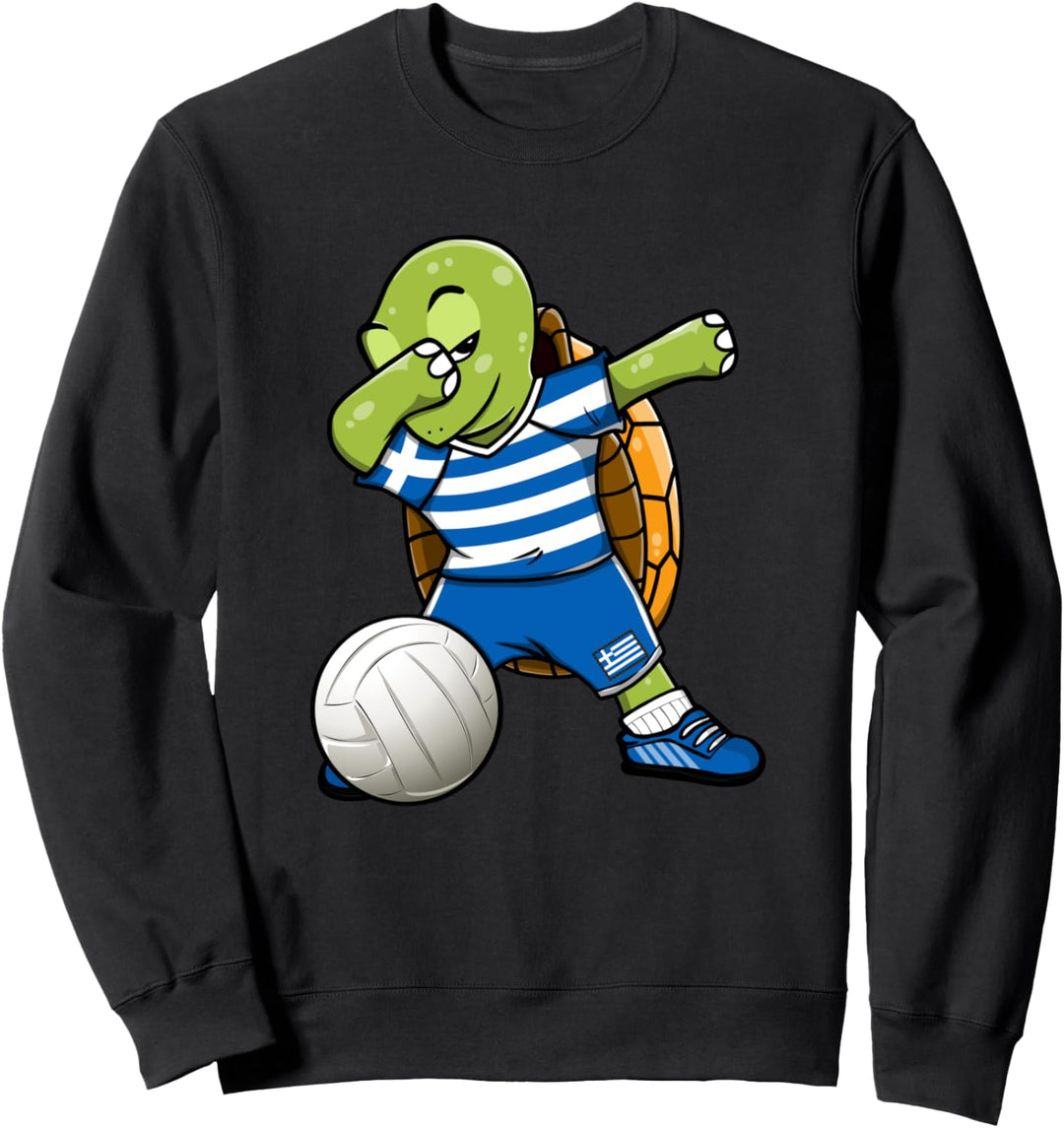Trikot, griechische Flagge Sweatshirt