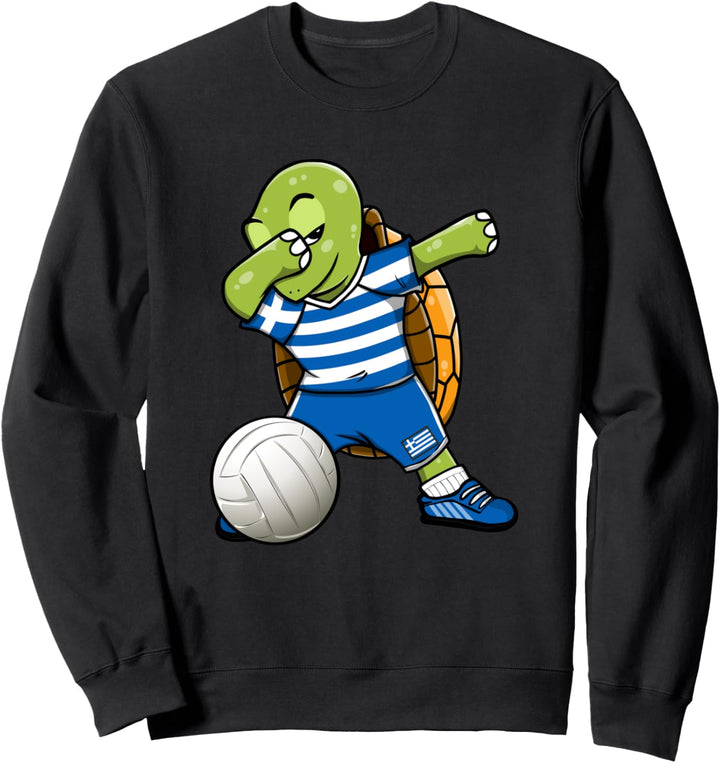 Trikot, griechische Flagge Sweatshirt
