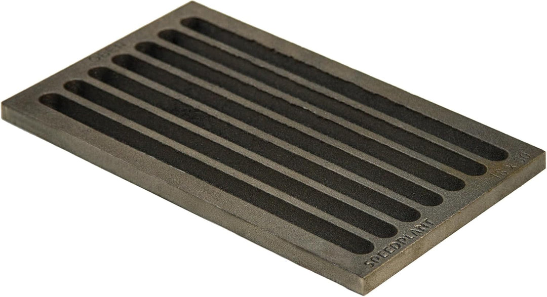Hochwertiger Ascherost 18 x 30 cm Ofenrost Kaminrost Liegerost Tafelrost Feuerrost - Premiumqualität