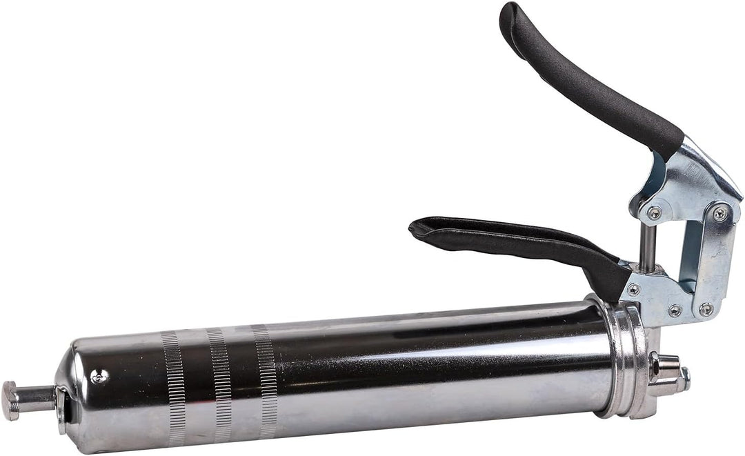 Mehrzweck Einhand Fettpresse EFP400 Set - Mit 2x Schmierfett IXELON GOC190, je 400g, ideal für präzi