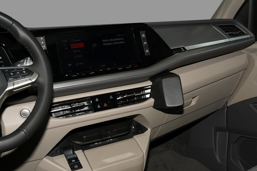 KUDA Handyhalterung passend für VW T7 Multivan ab 2021 & VW California ab 2024 - Telefonkonsole für