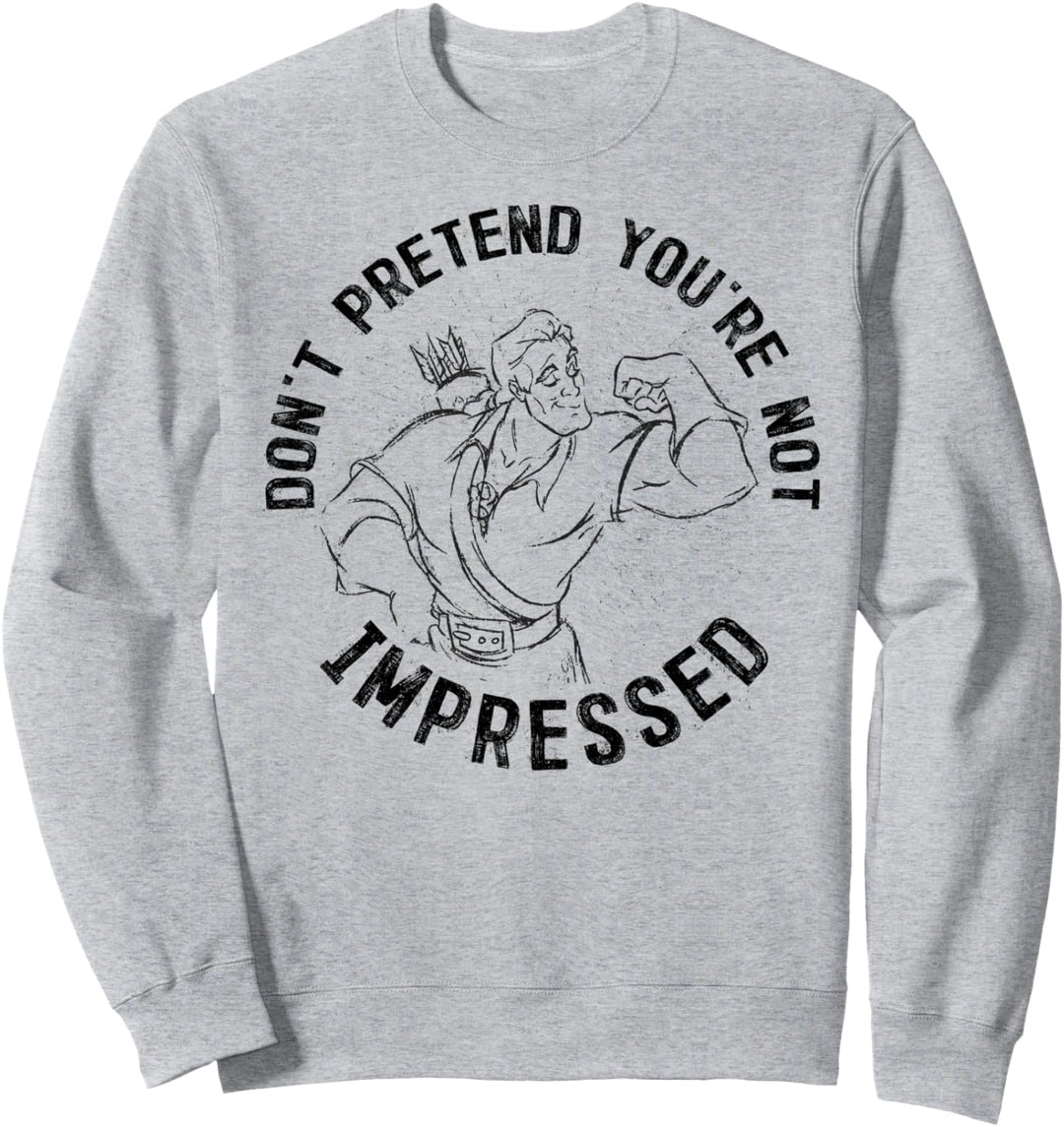 Disney Beauty And The Beast Gaston Muscles Sweatshirt