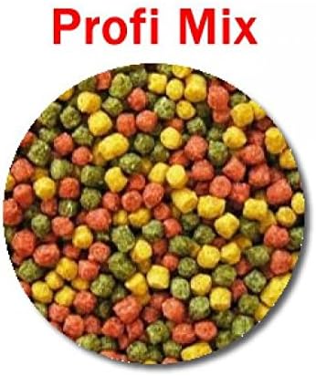 KOI PONDLIFE Koifutter Allround Ø 6mm, 5 Sorten Mix, Koifutter Fischfutter 15 Kg