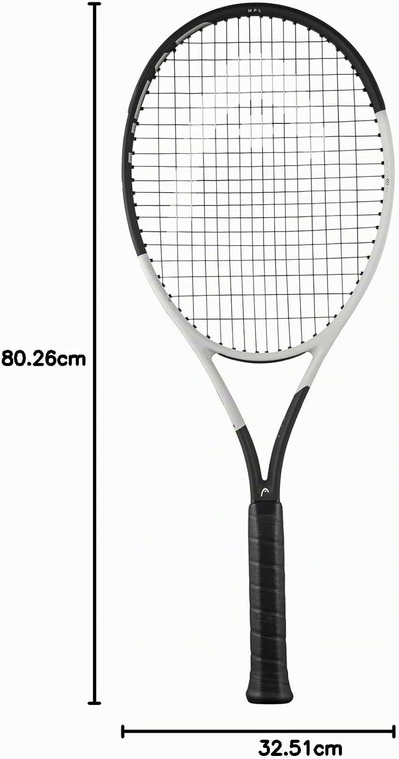 HEAD Speed MP L 2024 Tennisschläger | Besaitete mittlere Spannung mit Velocity 16G Saite 4.5, 4.5