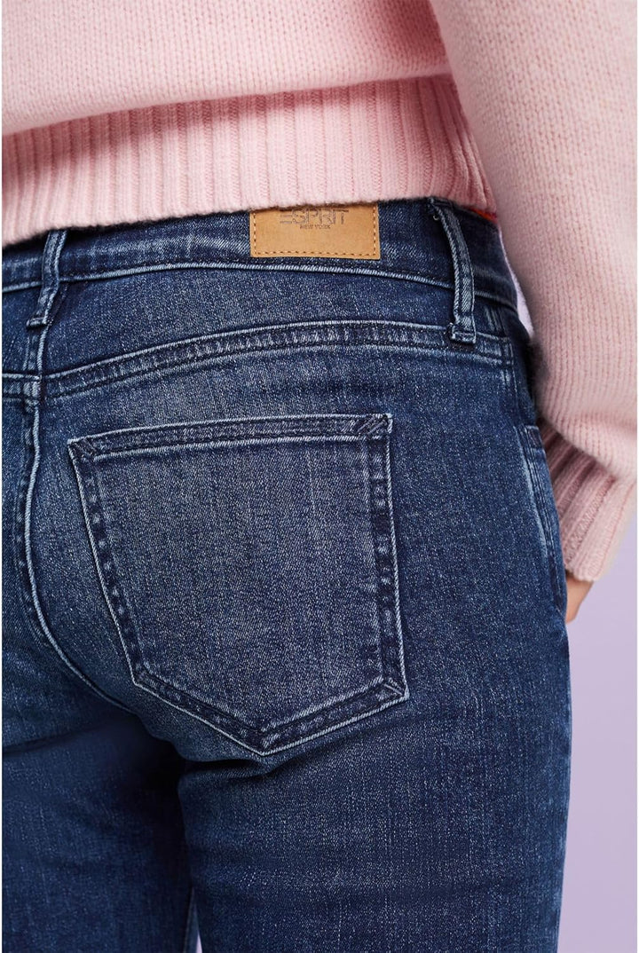 ESPRIT Skinny Jeans mit mittlerer Bundhöhe 25W / 32L 901/Blue Dark Wash, 25W / 32L 901/Blue Dark Was