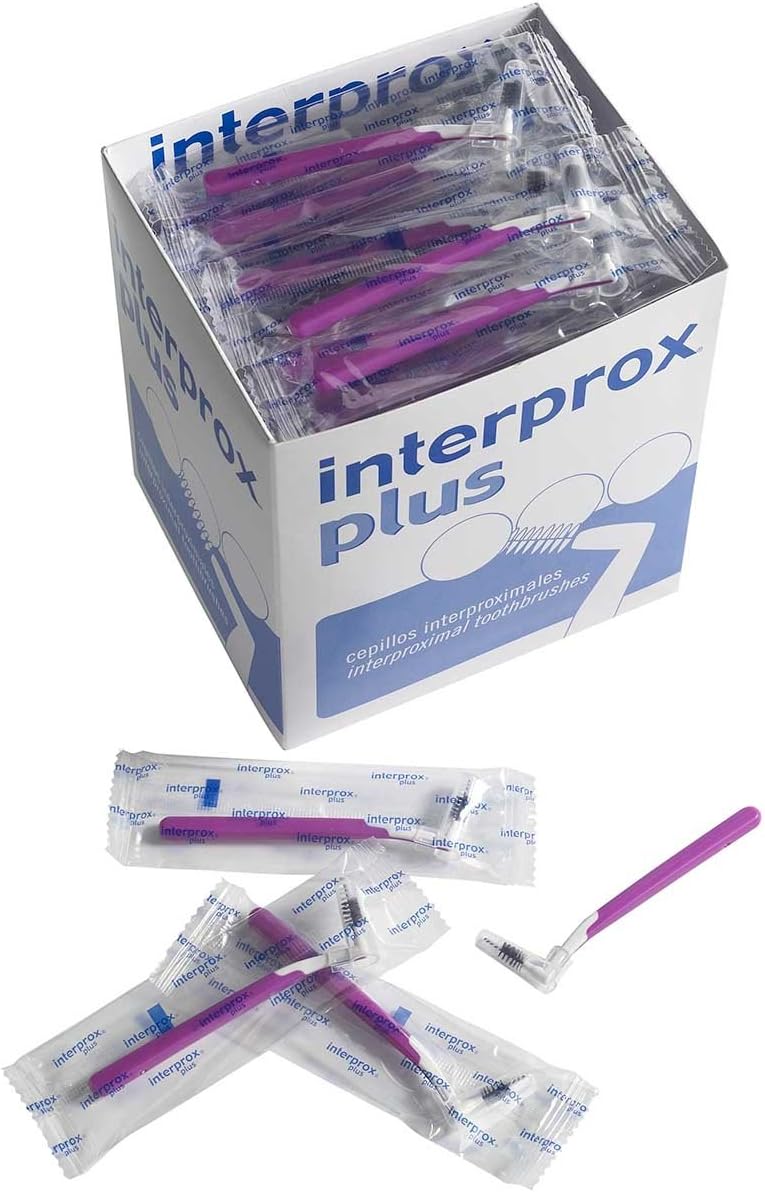 Interprox plus Interdentalbürsten 100er Box (lila maxi), Lila Maxi