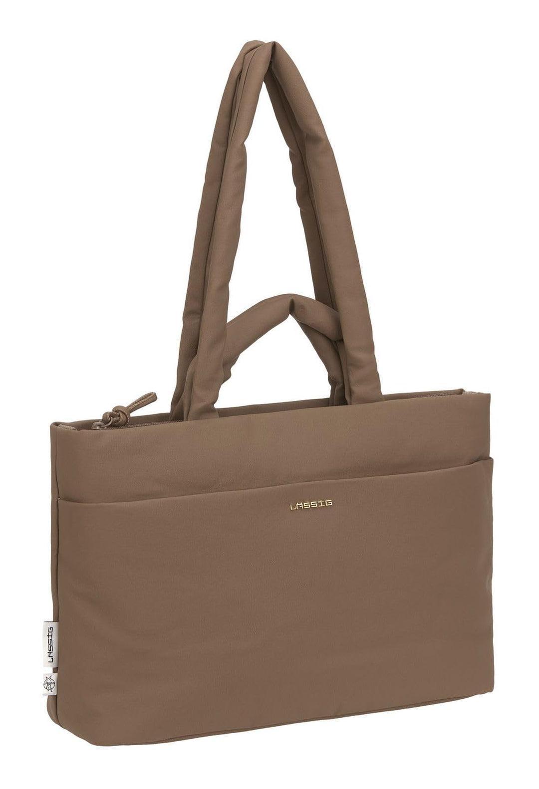 LÄSSIG Wickeltasche Schultertasche Liva Shoulder Bag Hazelnut braun