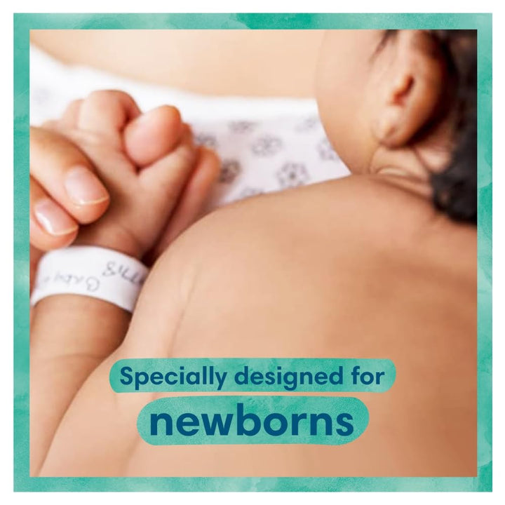 Pampers Harmonie New Baby Feuchttücher Plastikfrei 3 Packungen = 138 Baby Feuchttücher