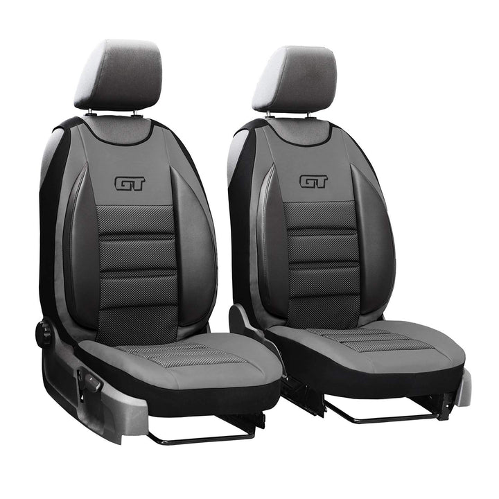 GSC Sitzbezüge Universal Schonbezüge 1+1 kompatibel mit VW Passat B8 Grau, Grau