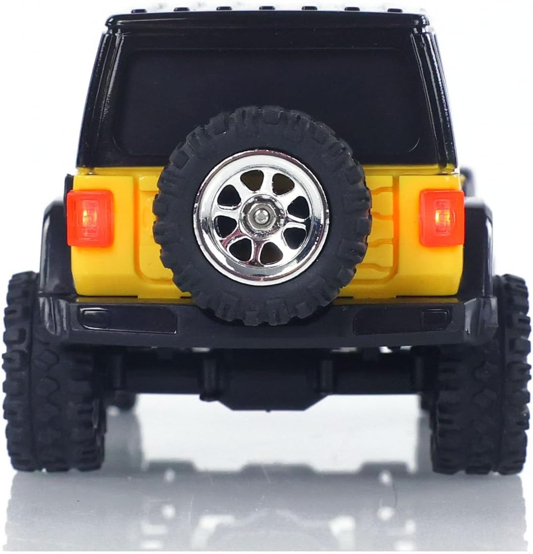 TOUCAN RC HOBBY 2,4G 1/36 Fernbedienung Rock Crawler RC Offroad-Auto 4×4 RTR Modellfahrzeug Licht Ba