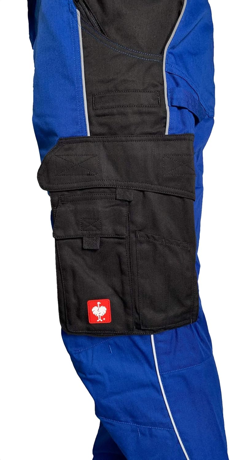 Engelbert Strauss E.S. Herren Bundhose Active Arbeitshose Workwear 44 Blau/Schwarz, 44 Blau/Schwarz
