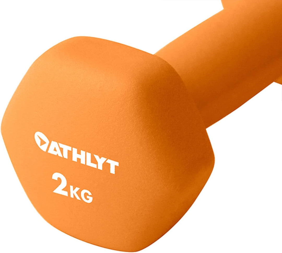 Athlyt - Neopren hanteln gewichte 2 x 2 kg, 2 x 2 kg