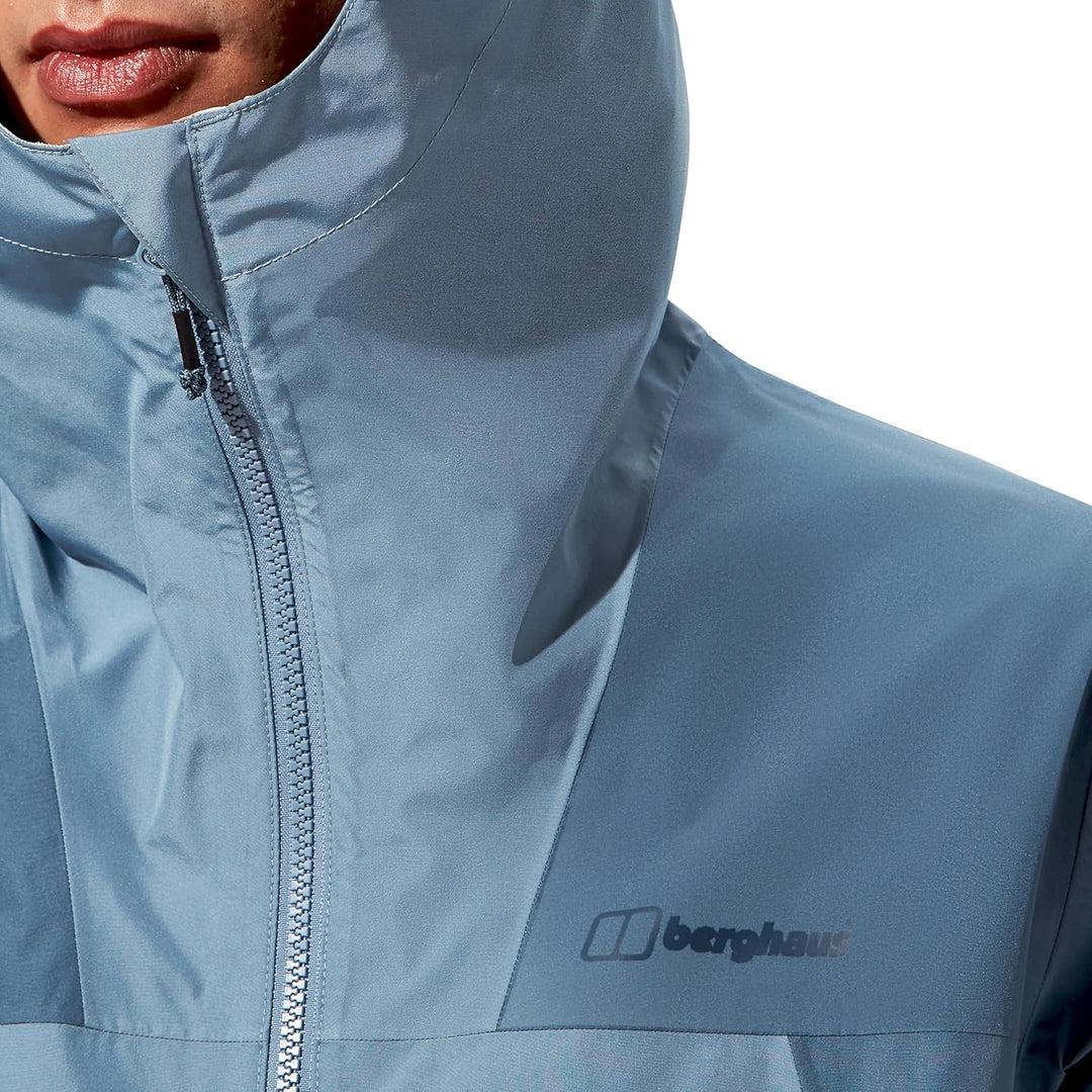 Berghaus Herren Deluge Pro 2.0 Wasserdichte Shell Jacke, verstellbare, strapazierfähige Jacke, Regen