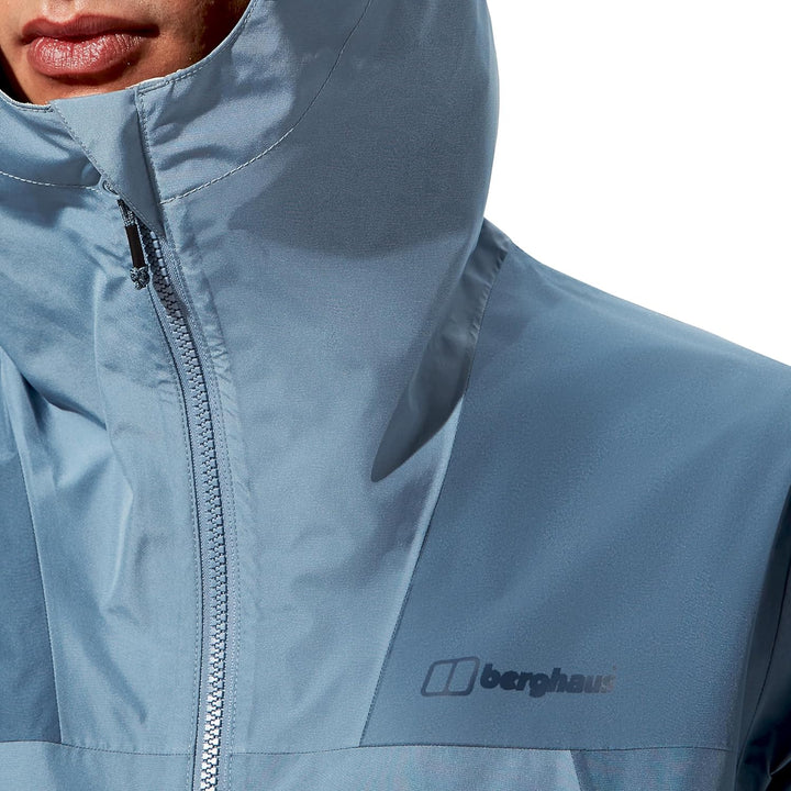 Berghaus Herren Deluge Pro 2.0 Wasserdichte Shell Jacke, verstellbare, strapazierfähige Jacke, Regen
