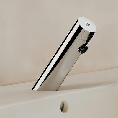 Ideal Standard A7556AA Sensorflow Sensor-Waschtischarmatur Kaltwasser Batterie Chrom, Kaltwasser Bat
