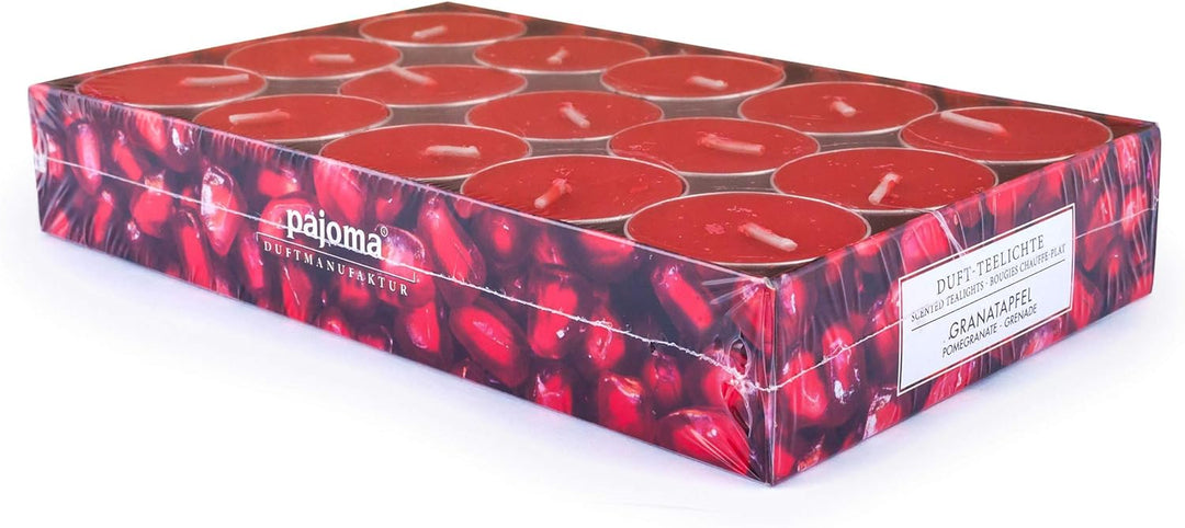 pajoma Duft Teelichte 240 Stück Duftkerzen frische fruchtige Frühjahr Sommer Düfte, 8X 30 Teelichte