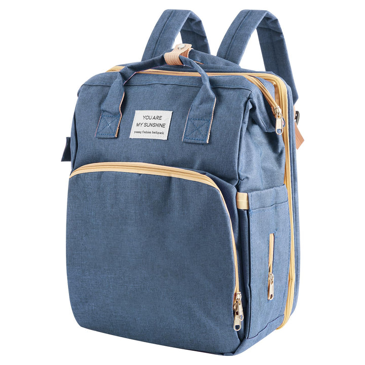 Multifunktionaler Wickelrucksack Baby – Wasserdichte Wickeltasche Rucksack aus Oxford Stoff mit Isol