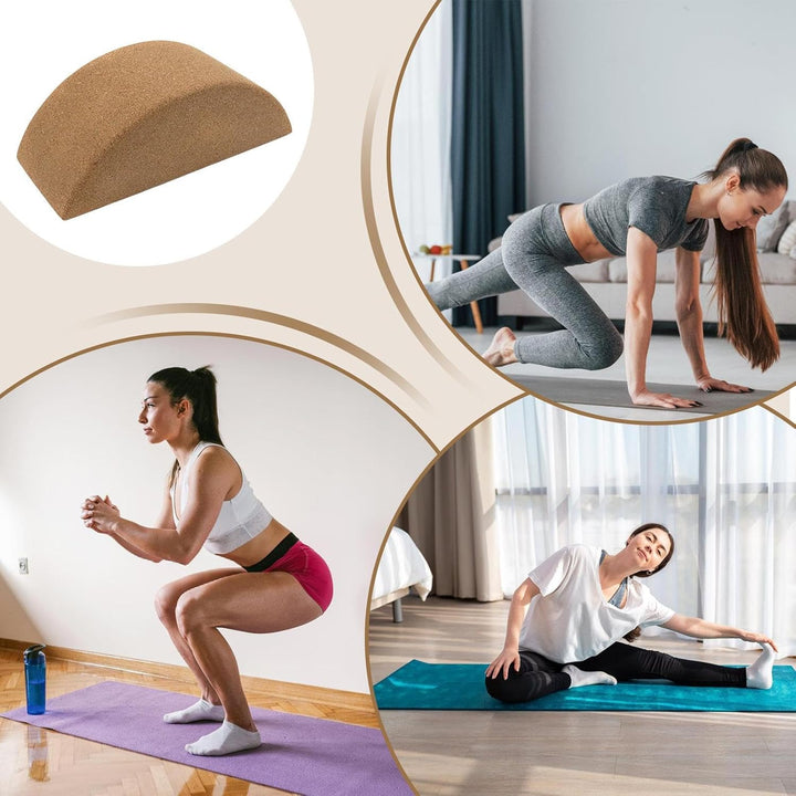 Yoga-Block Set – 10 Stück Yoga-Block | Yogas Brick | High-Density Support Bricks und kostenlose Baum