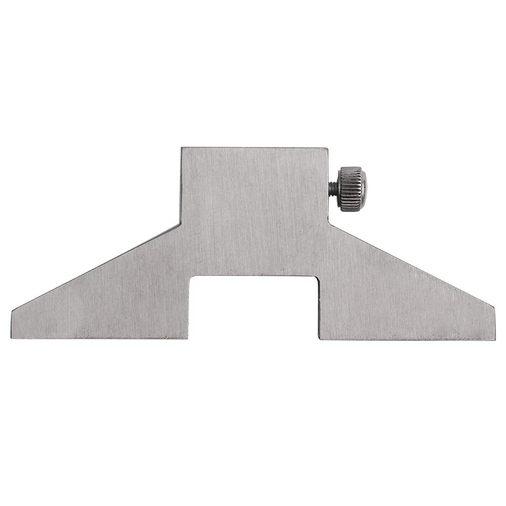 Bremssattel-Tiefenbasis, 7 x 0,8 x 3 cm Stahl-Tiefenmesser-Basis Messschieber-Tiefenmesser-Zubehör f