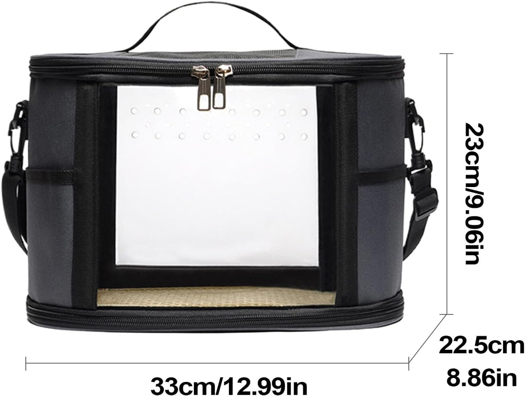 Papageientransportbox - Tragebeutel Für Papageien - Schultertasche für Wellensittiche Nymphensittich