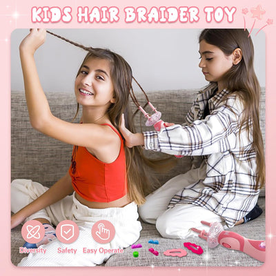 Haare Flechten Maschine, Haarflechtmaschine für Mädchen, Automatic Hair Braiding Machine für Kinder,