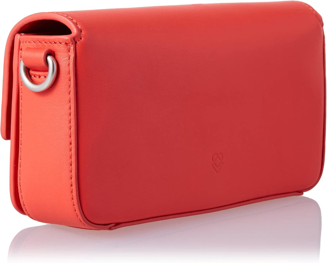 Liebeskind Berlin Damen Pam Tm Empire Crossbody XS, Fiesta Red, Extra Small (HxBxT 10cm x 20cm 4cm)