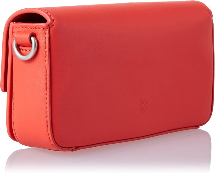 Liebeskind Berlin Damen Pam Tm Empire Crossbody XS, Fiesta Red, Extra Small (HxBxT 10cm x 20cm 4cm)
