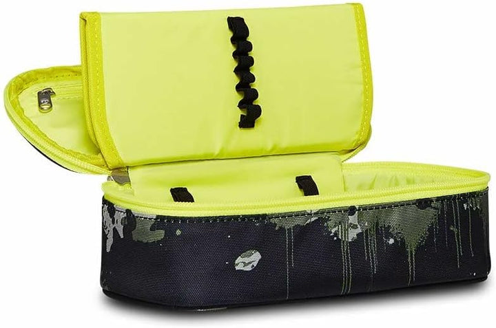 Seven Federmäppchen, Mäppchen, Mehrfarbig, nachhaltiges Gewebe, Federtasche für Schreibwaren, mit St