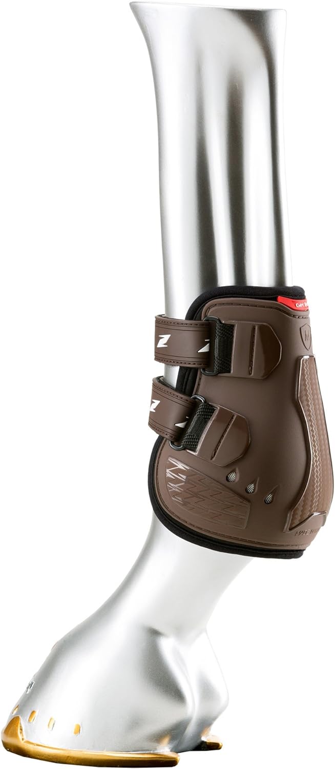 Zandonà Carbon Air Active Fit Fetlock Schutzgamasche für Pferde L Braun, L Braun