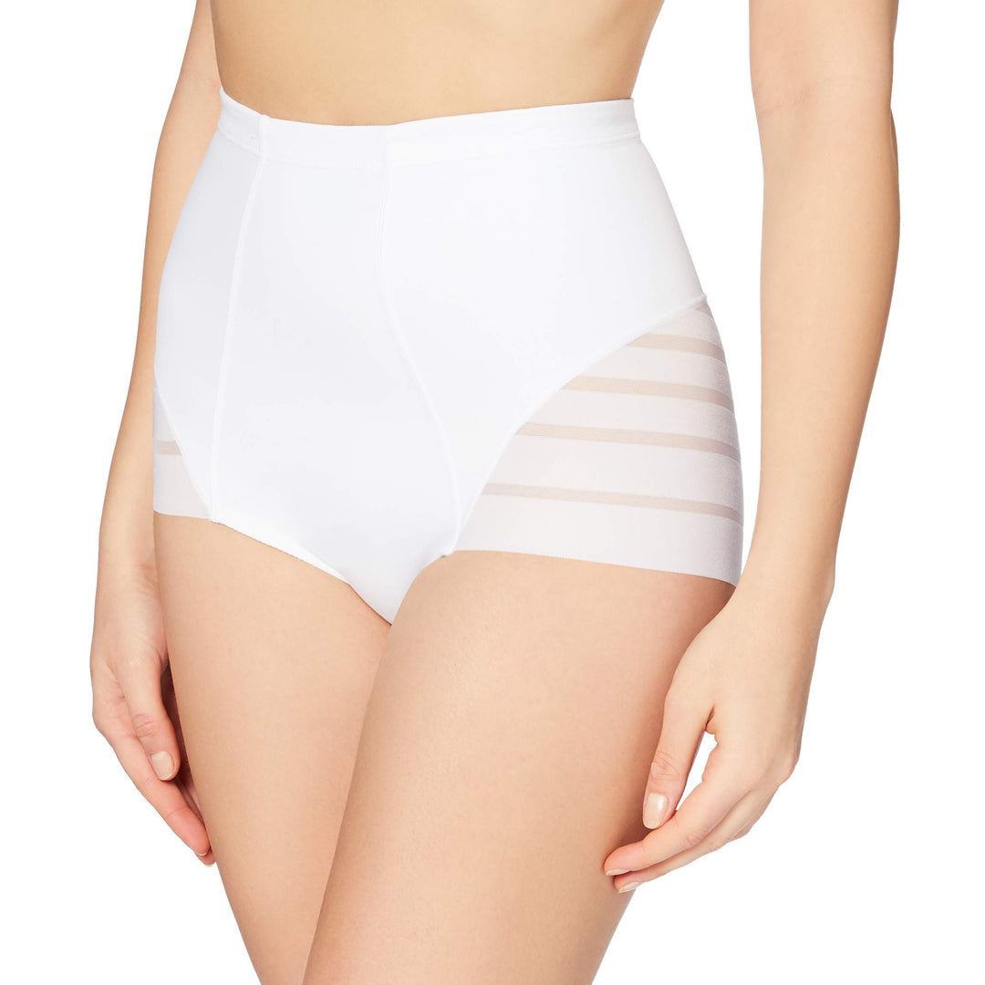 DIM Damen Hohe Grösse Diam's Control Medium Flachbauch-Effekt X1 Slip (1er Pack) XS Weiss, XS Weiss