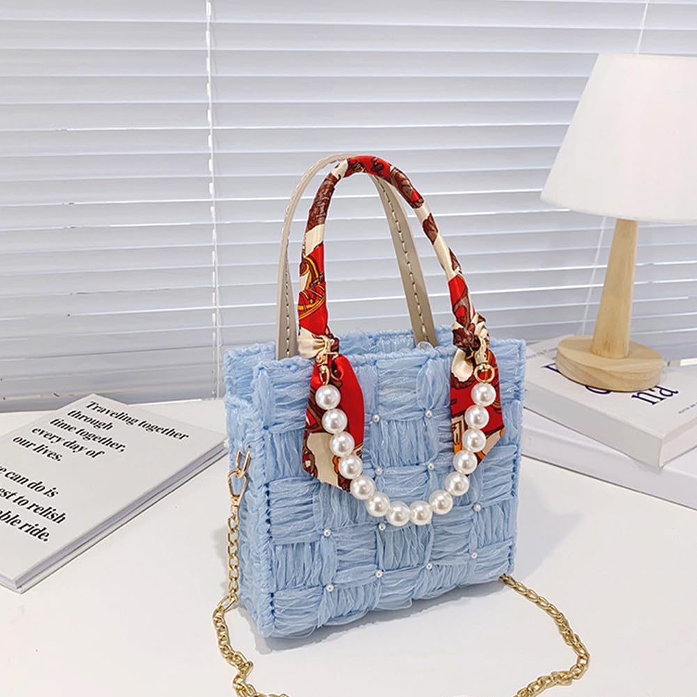 WADORN DIY Strick- Und Häkelhandtaschen-Sets, Handgefertigtes, Gewebtes Taschenherstellungs-Kreuzsti