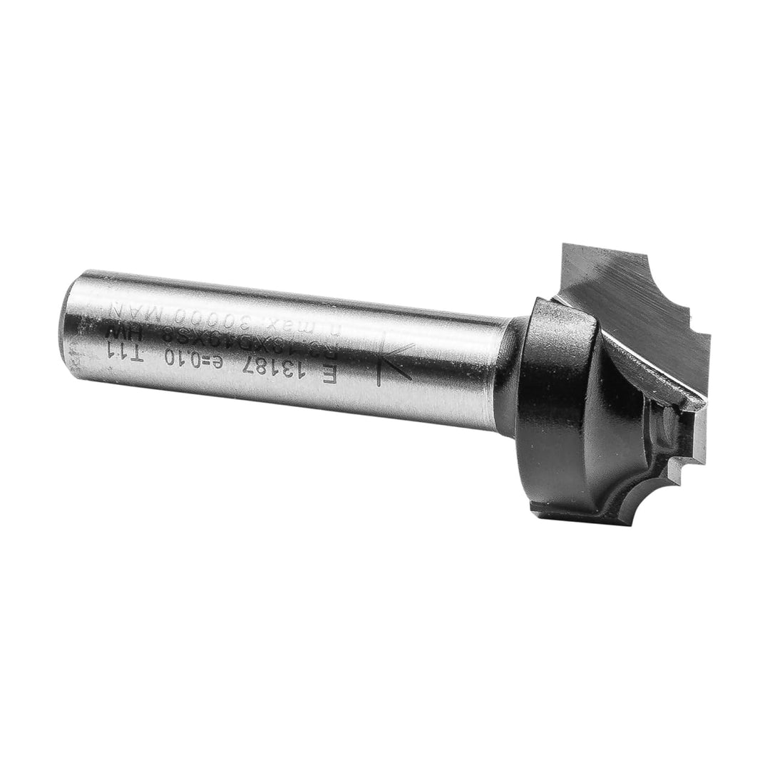 ENT 13187 Nutenprofilfräser HW, Schaft (S) 8 mm, Durchmesser (D) 19,05 mm, NL 11,11 mm, R 3,2 mm, SL