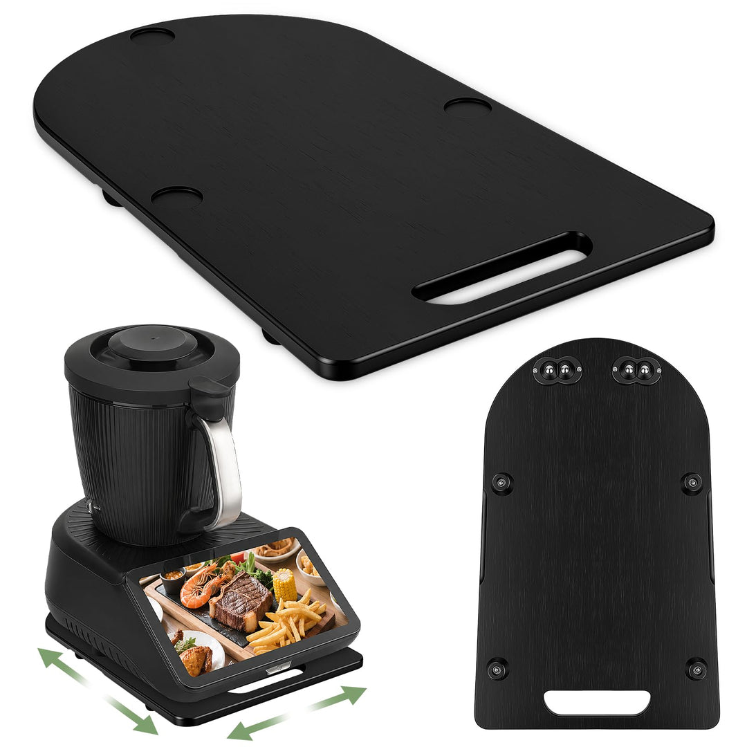 SelfTek Bambus Gleitbrett für Thermomix TM7 Zubehör - Holz Gleitbrett Kompatibel mit Thermomix TM7,